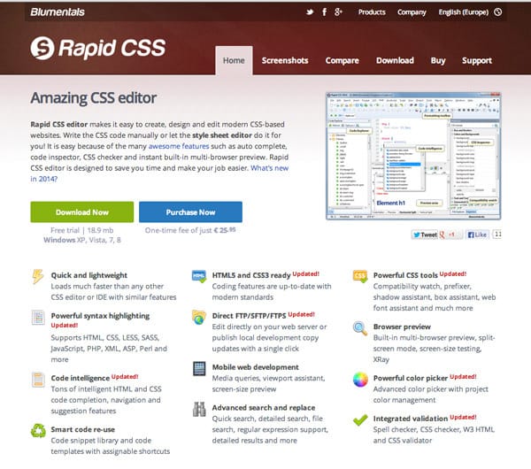 Rapid CSS
