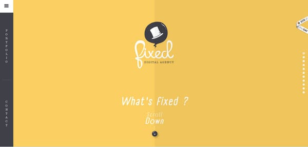 landing page