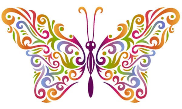 How to create a stylised butterfly