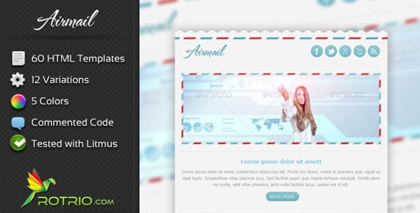 AirMail - Newsletter & Marketing Email Template
