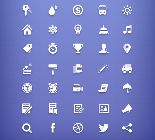 35 icons