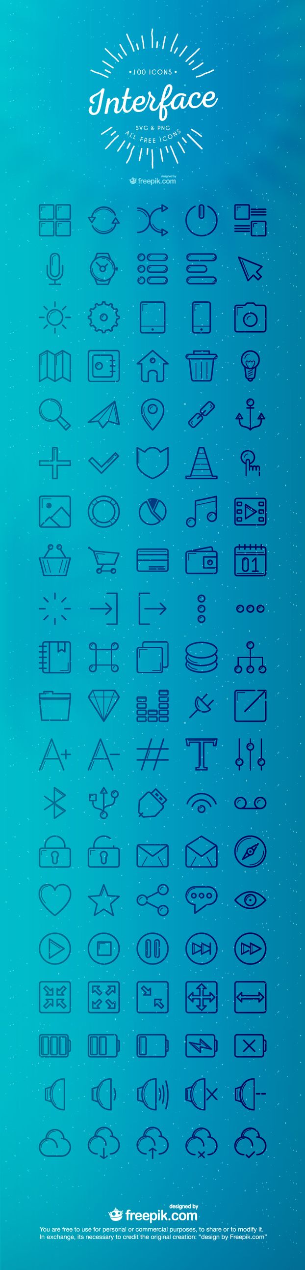 Cover Interface icons