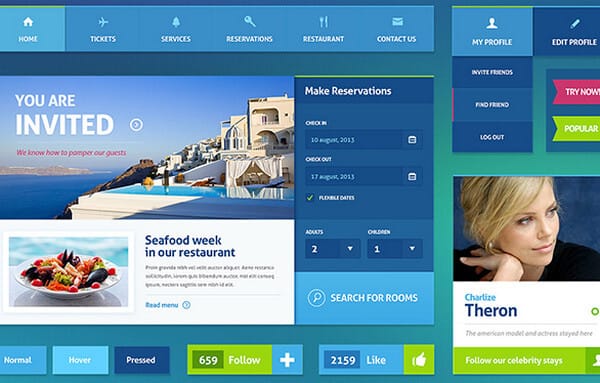 City Break UI Kit