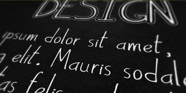 Shock handwritten font