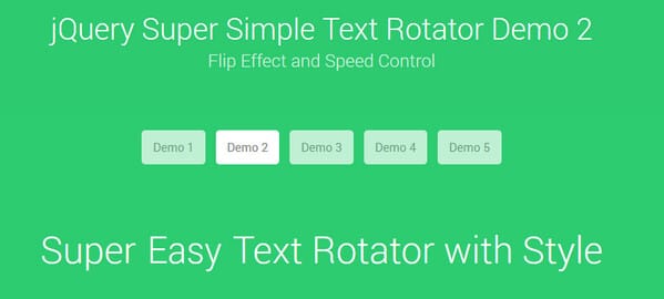 Super Simple Text Rotator