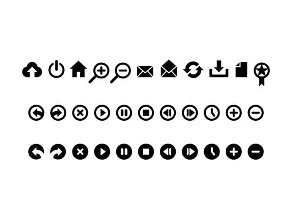 Free icon set