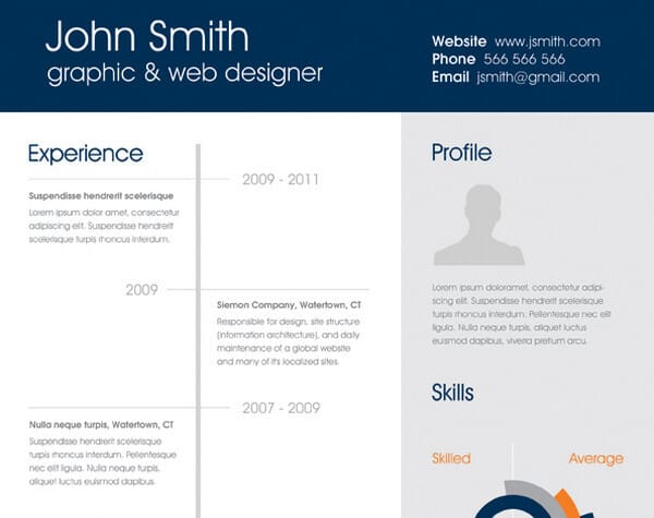 Clean One-Page Resume by Atma