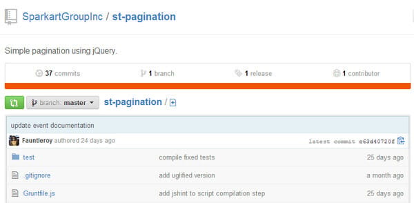 St Pagination