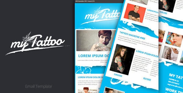 Tattoo Email Template