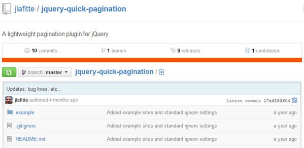 Quick Pagination