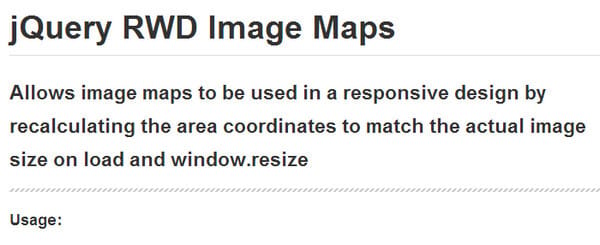 RWD Image Maps